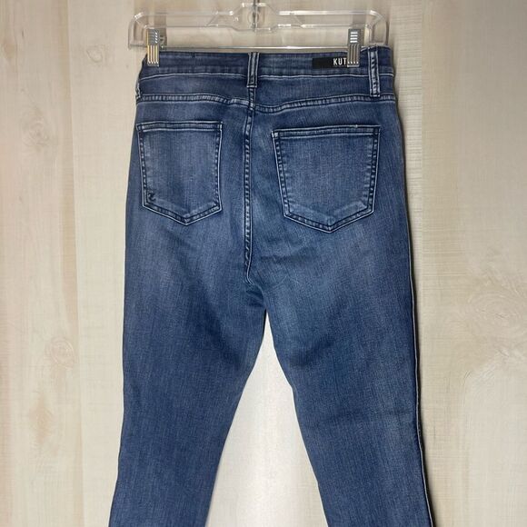 Kut from the Kloth Connie Fab AB ankle skinny distressed jeans, size 4‎ - Picture 2 of 16